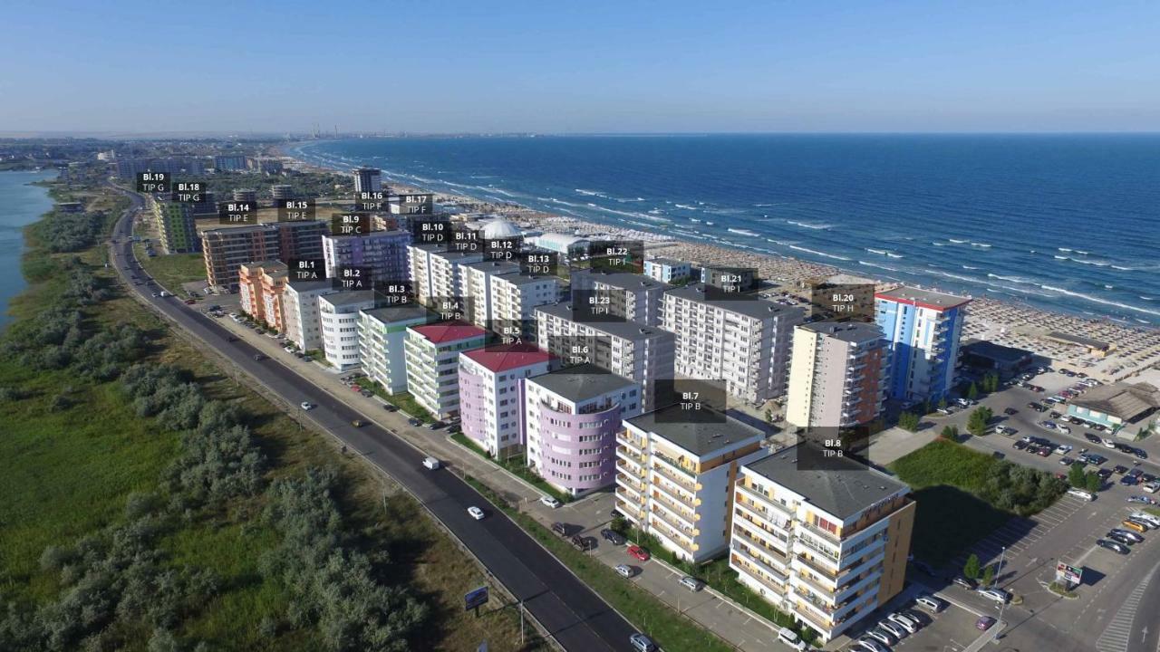Mamaia Summerland Seaview Apartment Exterior foto